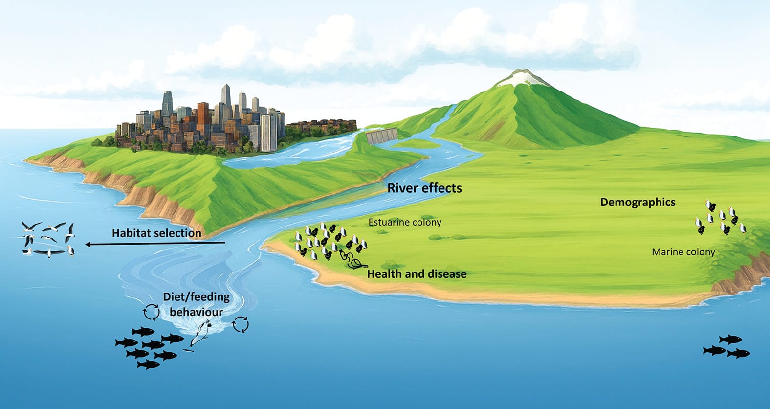 Seabird conservation starts upstream, scientists say