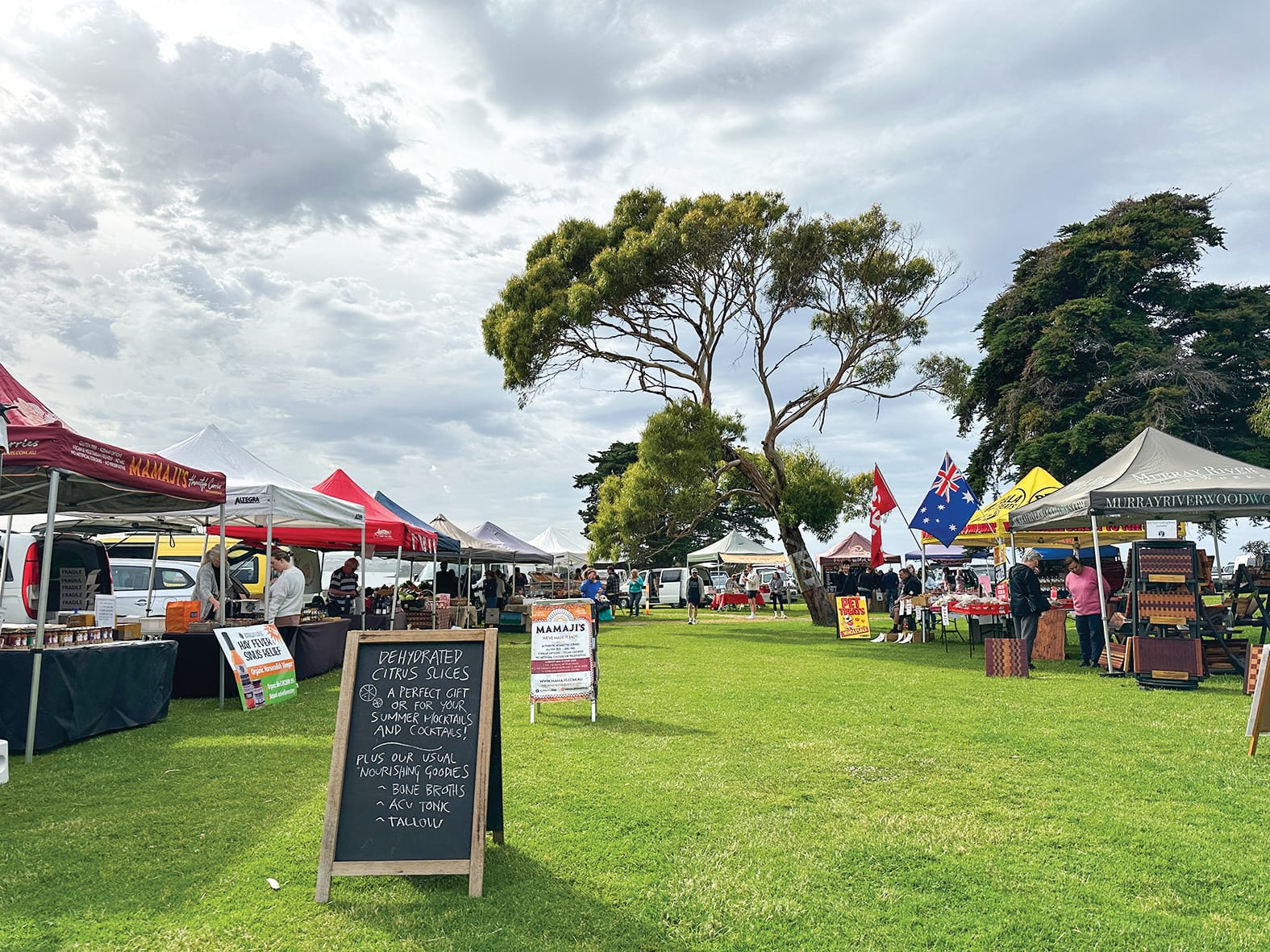 Market frustrations boil over