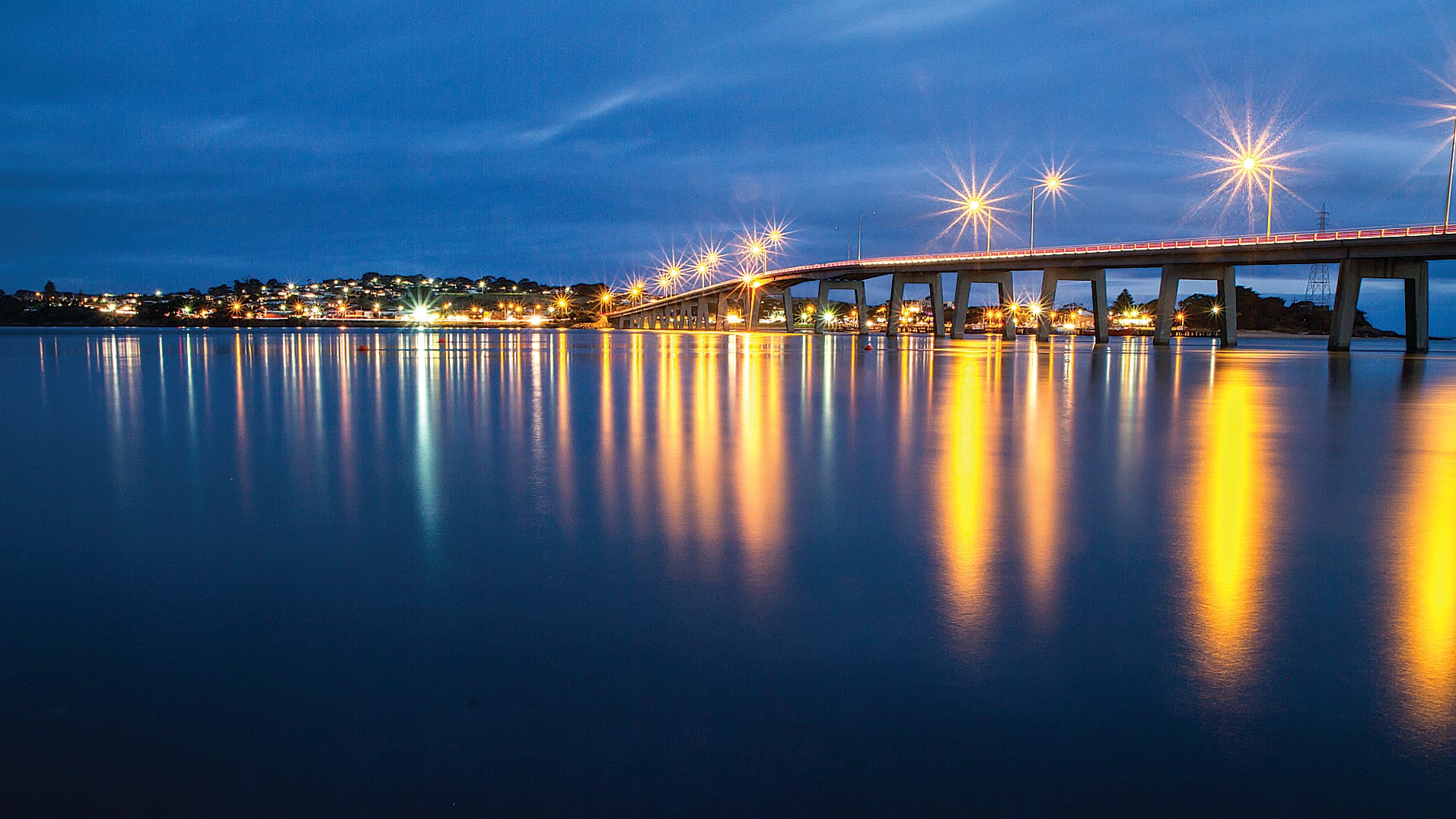 Light restored on the bridge