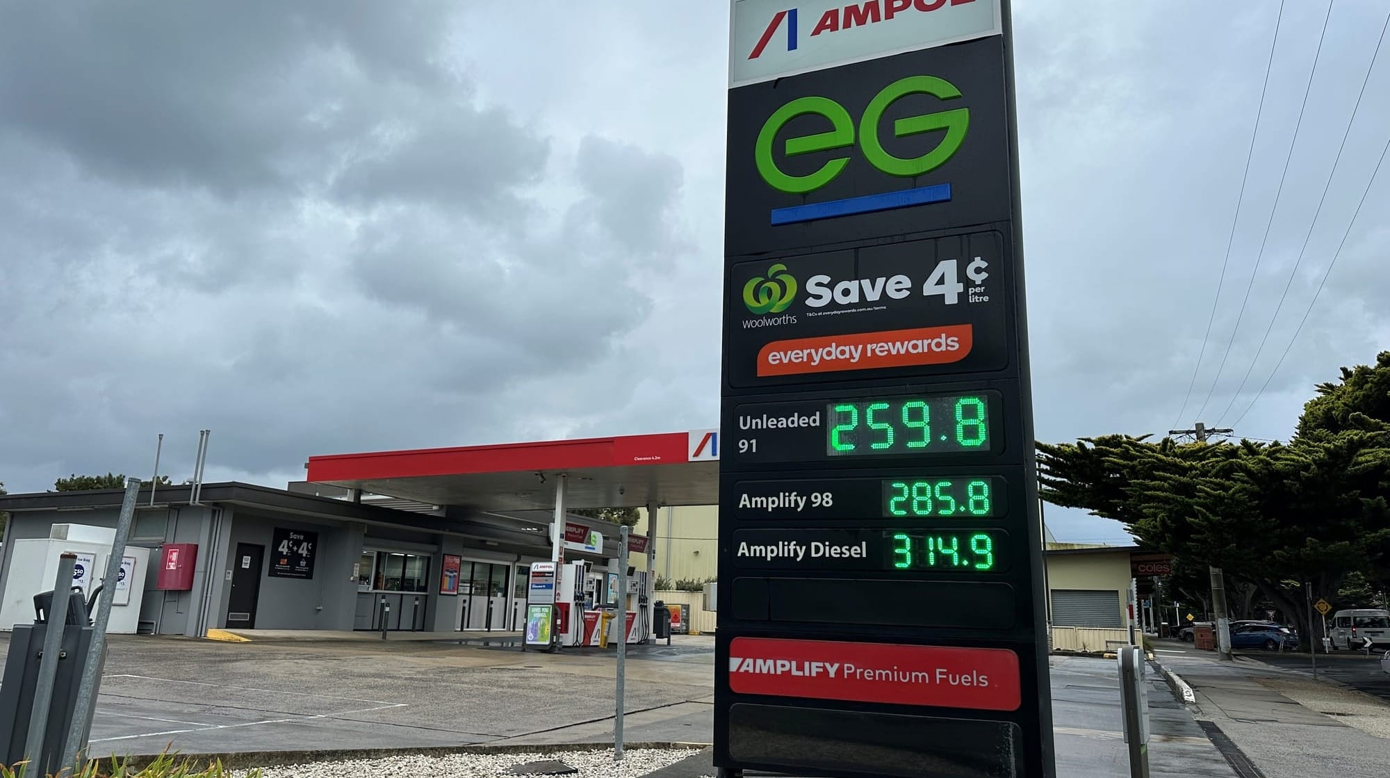 We still have petrol and diesel, for now