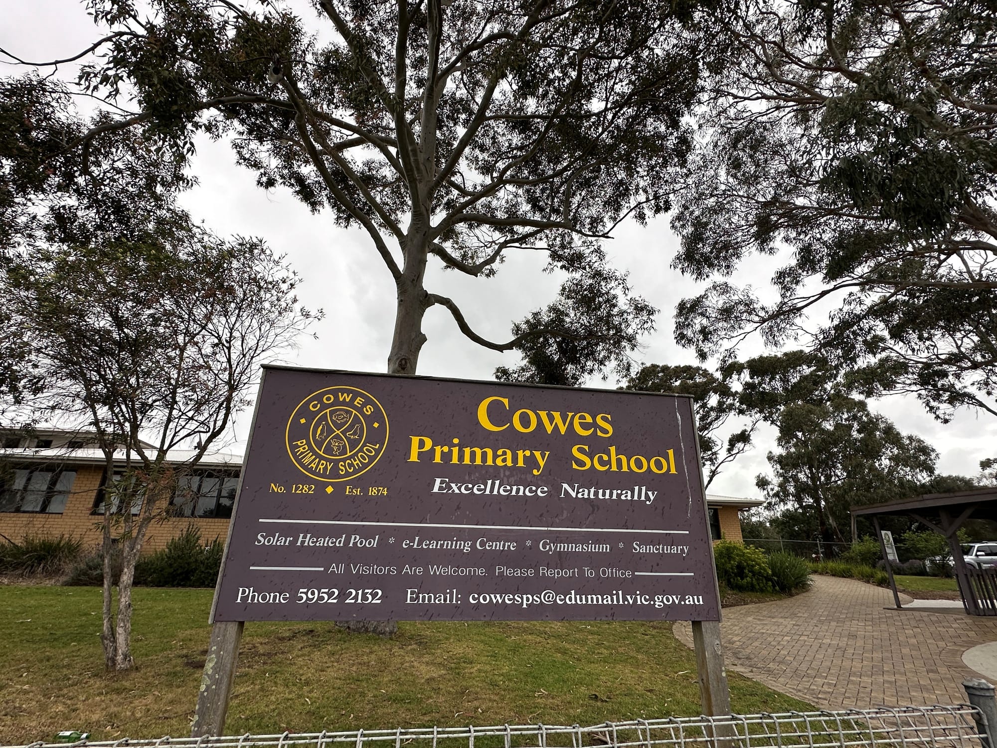 Cowes Primary part of maintenance blitz
