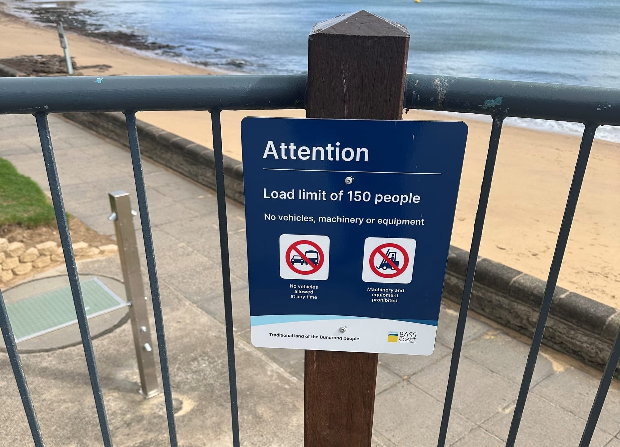 Esplanade platform kind of, sort of open again