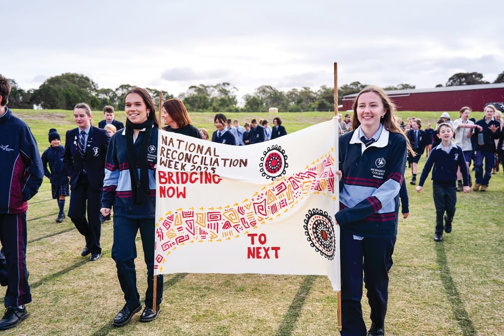 Newhaven College Reconciliation Week walk post image