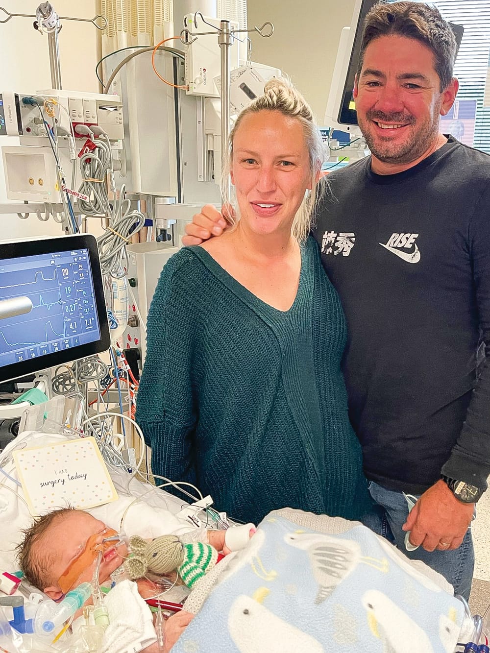 Community rallies for baby Vinnie post image