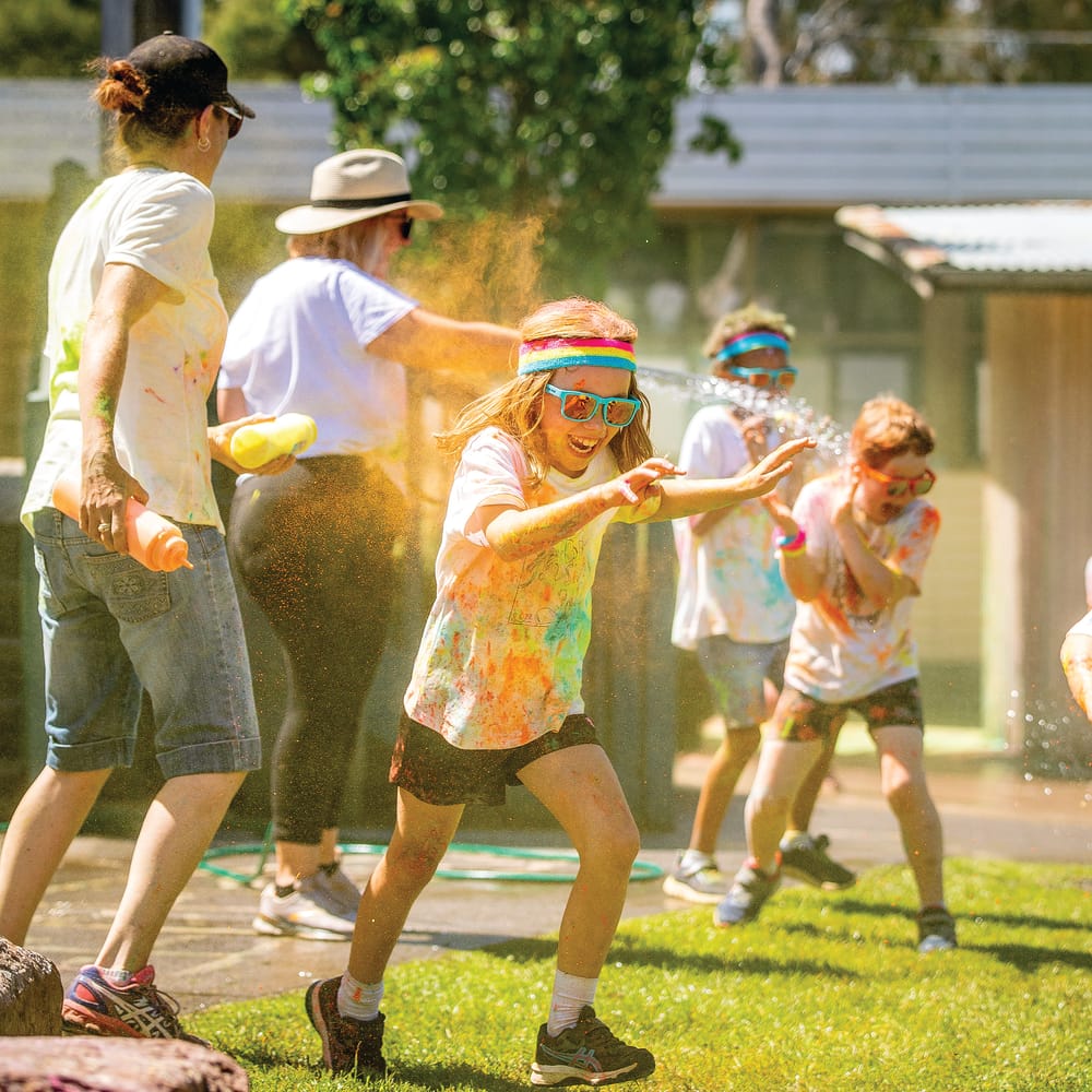 Cowes Primary gets a splash of colour post image