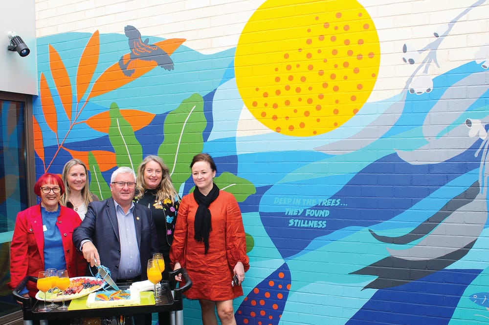 Rotary mural brings joy to patients and visitors post image