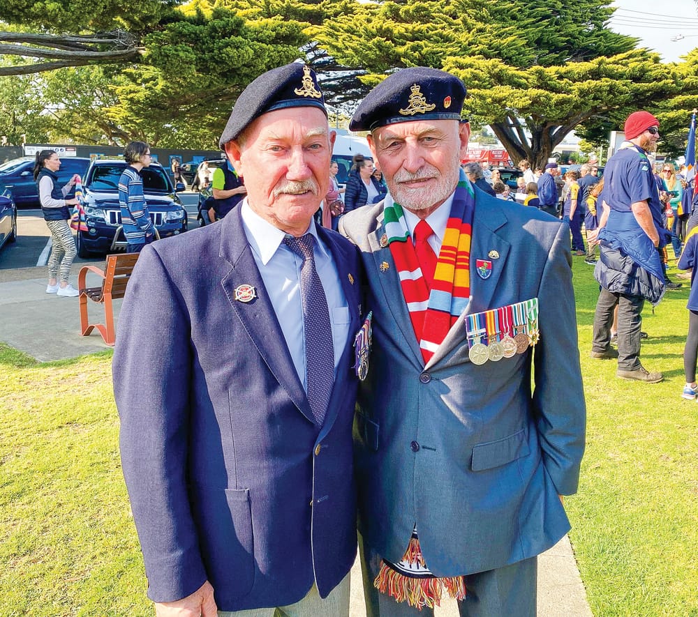 Huge turn out for Cowes Anzac commemorations post image
