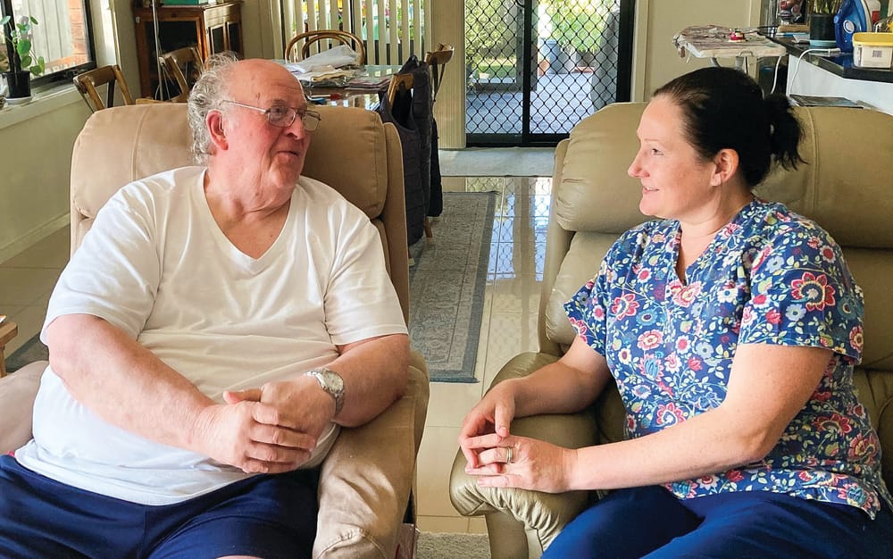 Community nurses help people live at home for longer post image