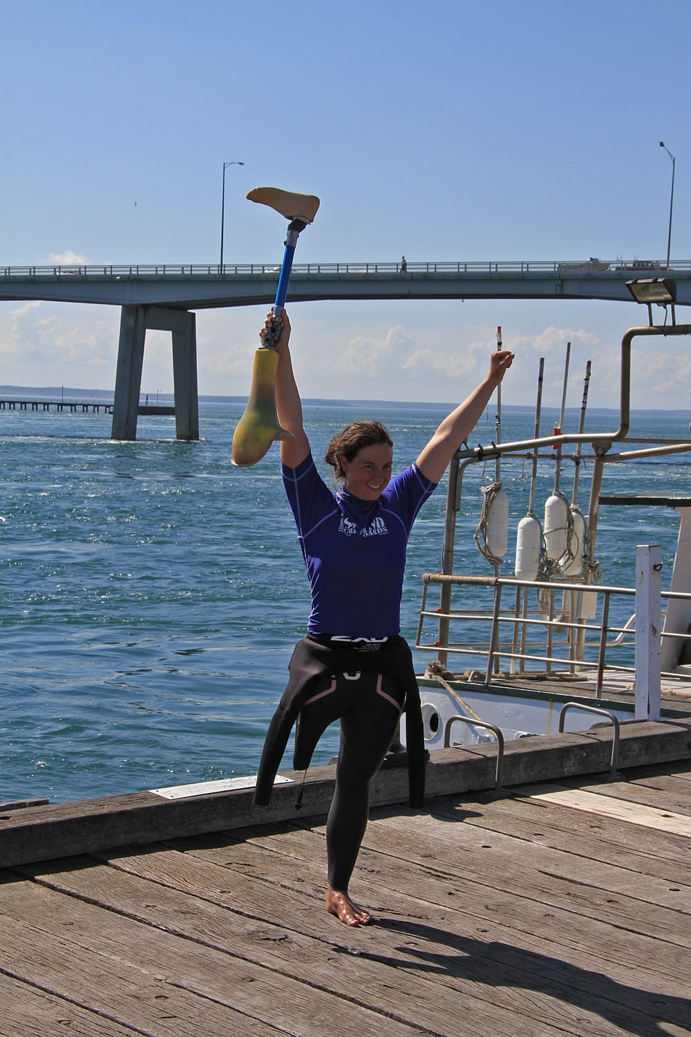 Amanda creates island history post image