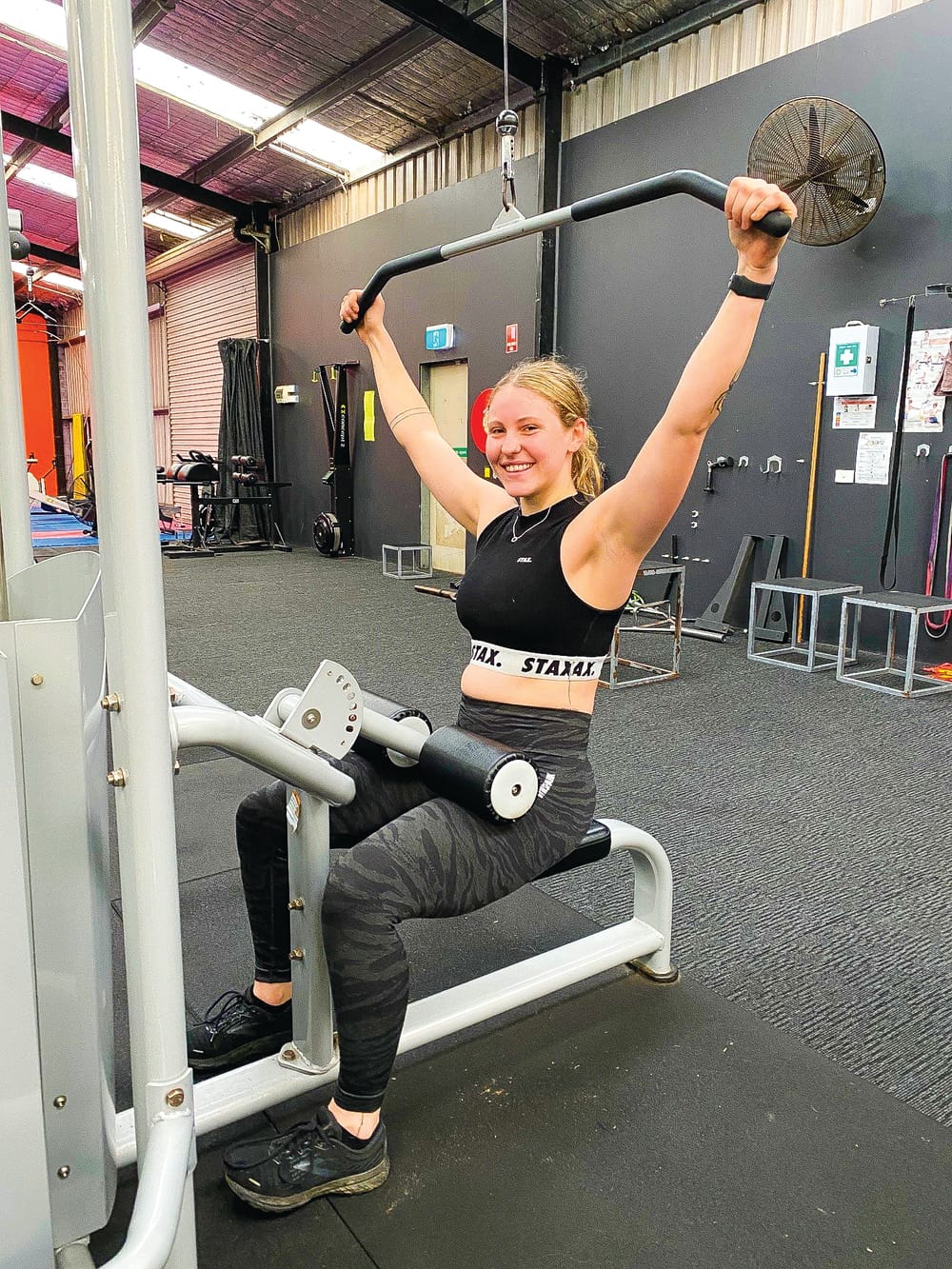 Gym joy at re-opening post image