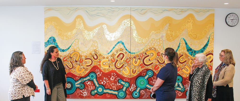 Unveiling of First Nations artworks post image