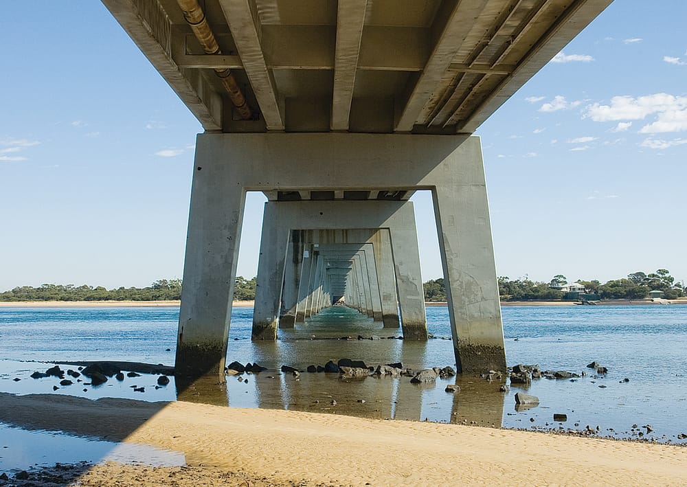 Bridge works: now and later post image