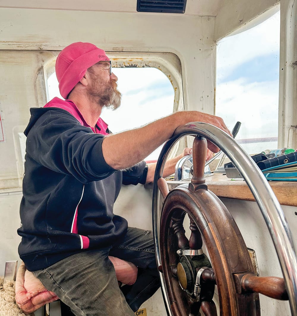 French Island barge open for tender post image