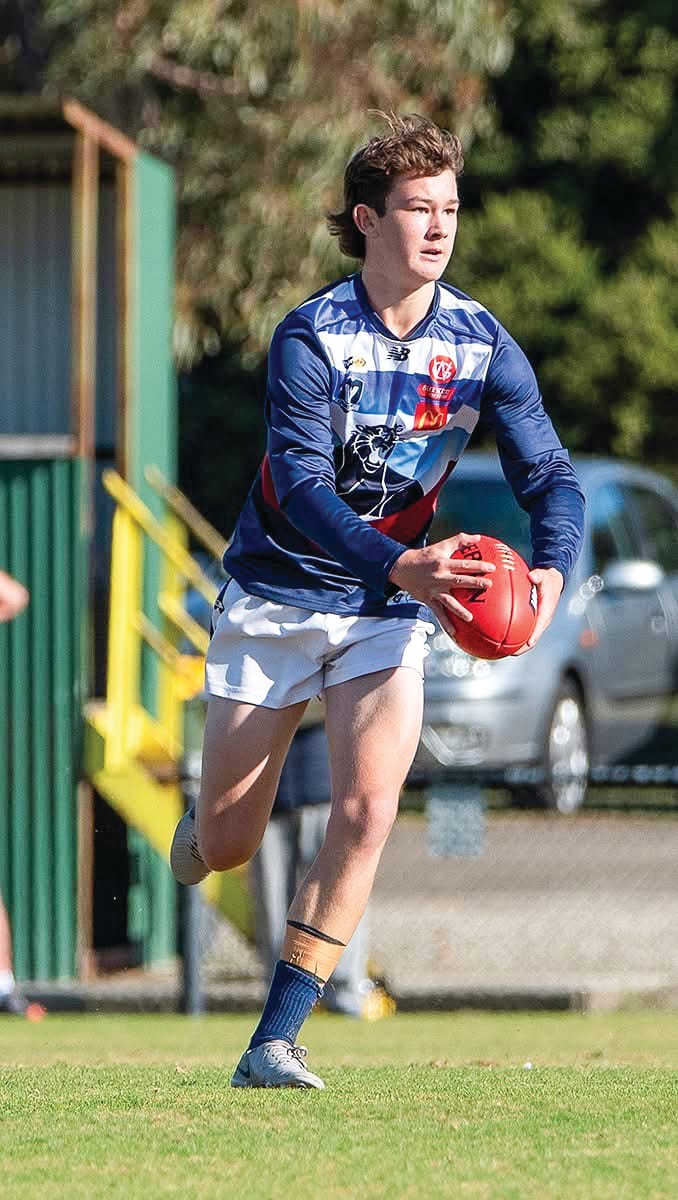 U16s Killy Bass take home the points post image