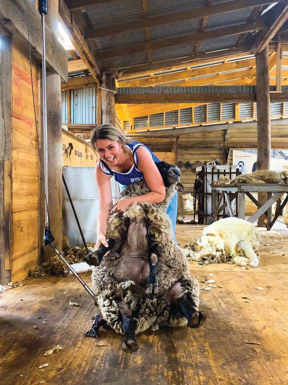 International Women's Day: Chloe gets cracking post image