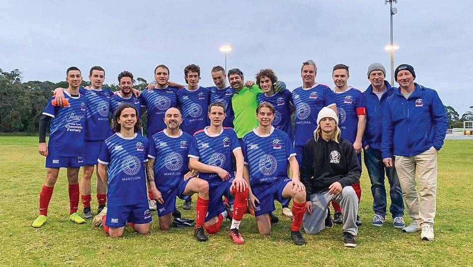 Breakers soccer teams sizzle despite the cold - Seniors post image