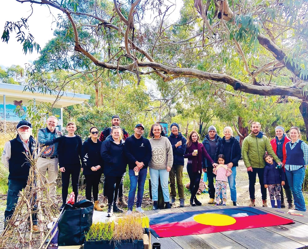 Planting day for cultural garden post image