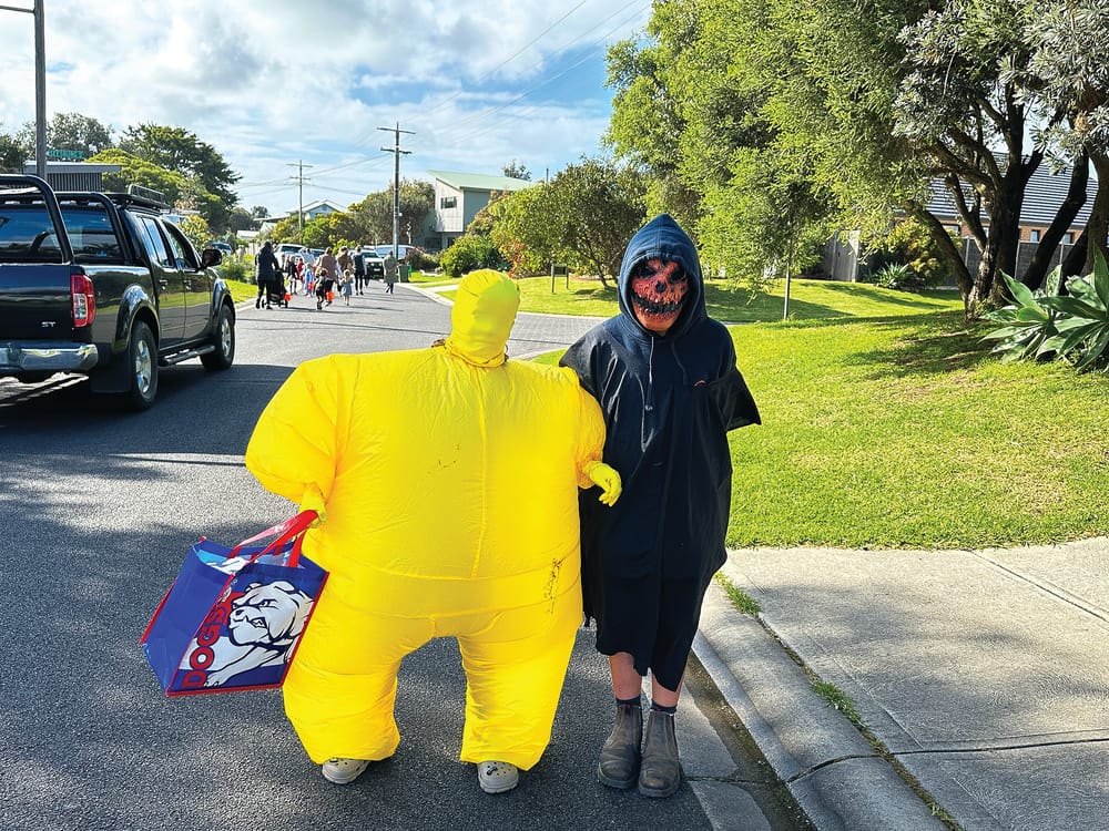 Ghosts, ghouls and goblins roam the streets post image