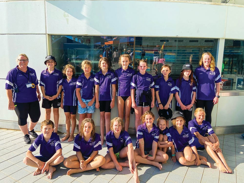 SGB juniors swim on the big stage post image
