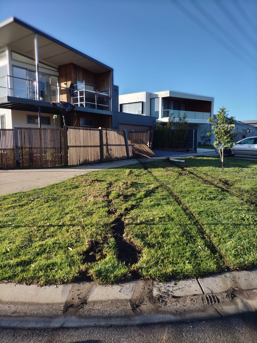 Hoons hit fence in speed spree post image