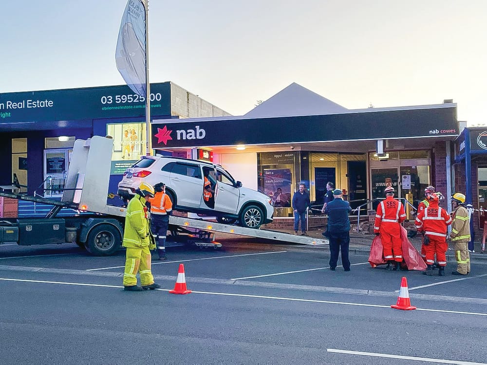 Bank bust post image