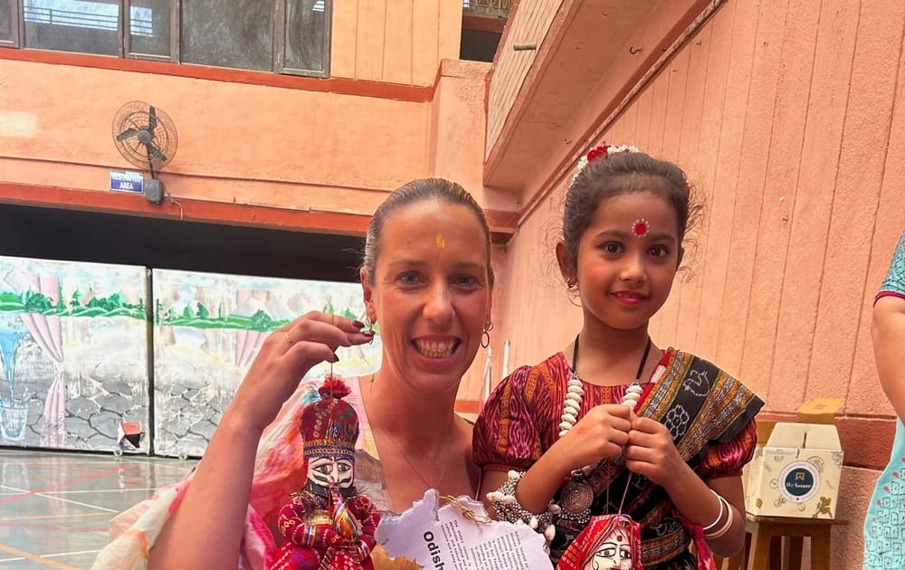 Sarah goes to India post image