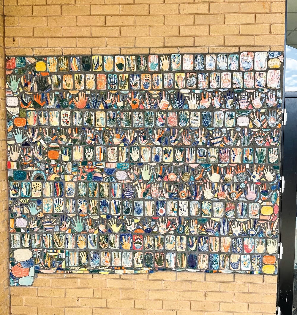 Cowes Primary gets a hand post image