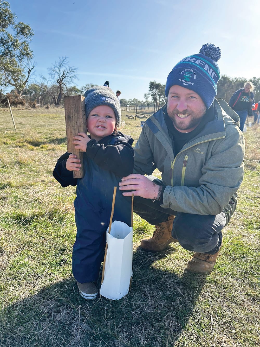 Doing their bit for the island post image