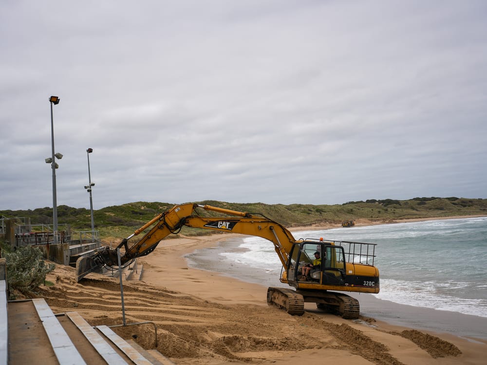 Trying to turn tide on erosion post image