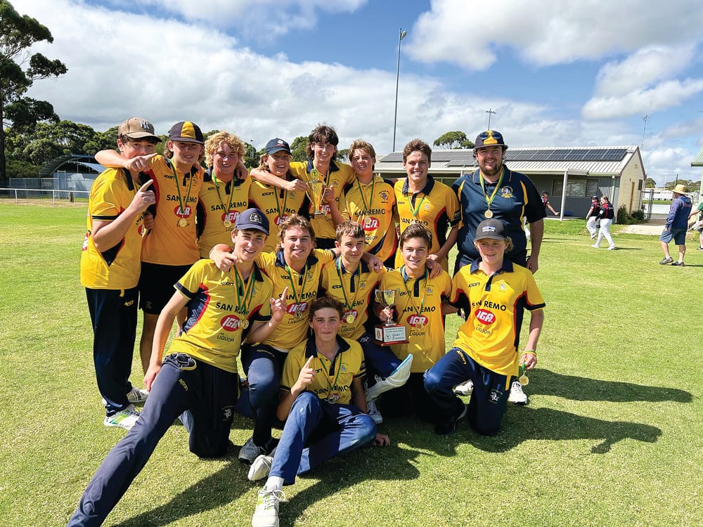 U17 Junior cricketers take home the Premiership cup! post image