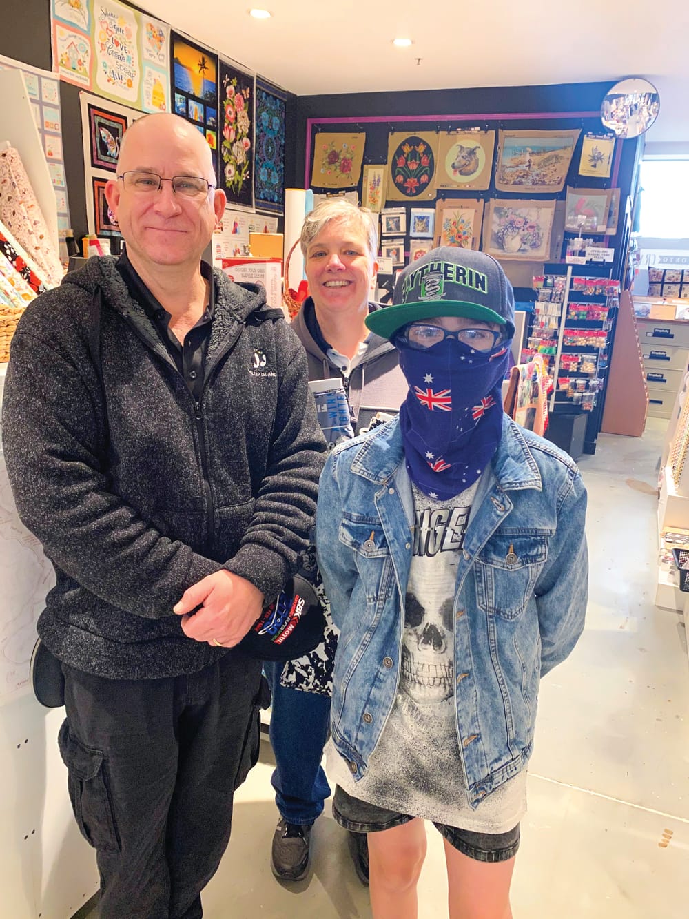 A community cover-up post image