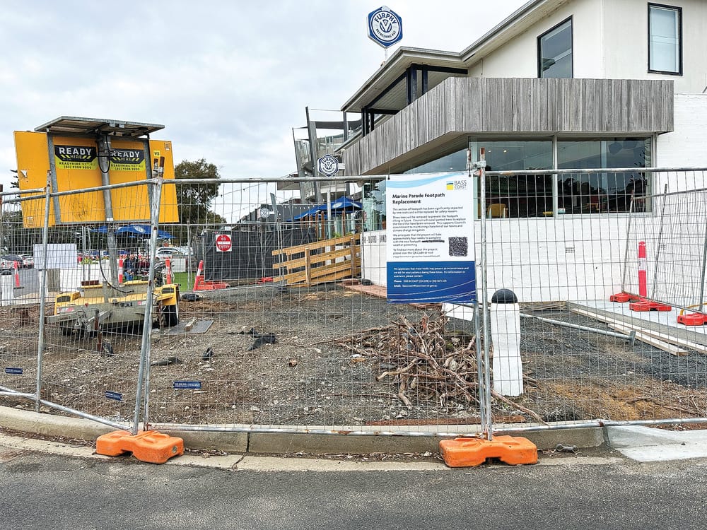 Silence over San Remo footpath works post image