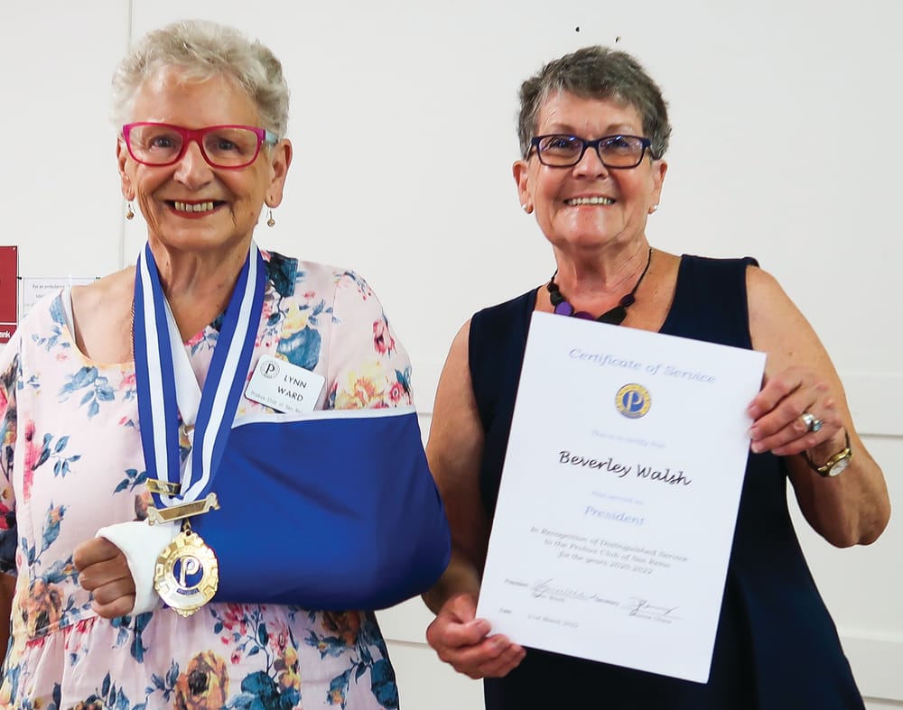 New president and committee for Probus post image