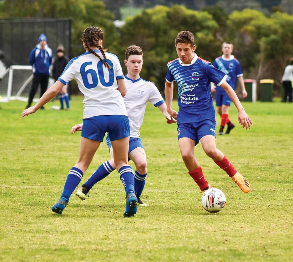 Breakers soccer teams sizzle despite the cold - U17 post image