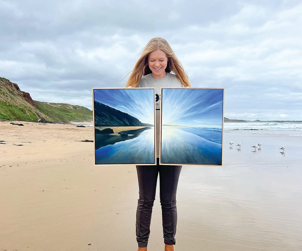 Painting auction for Endometriosis Australia post image