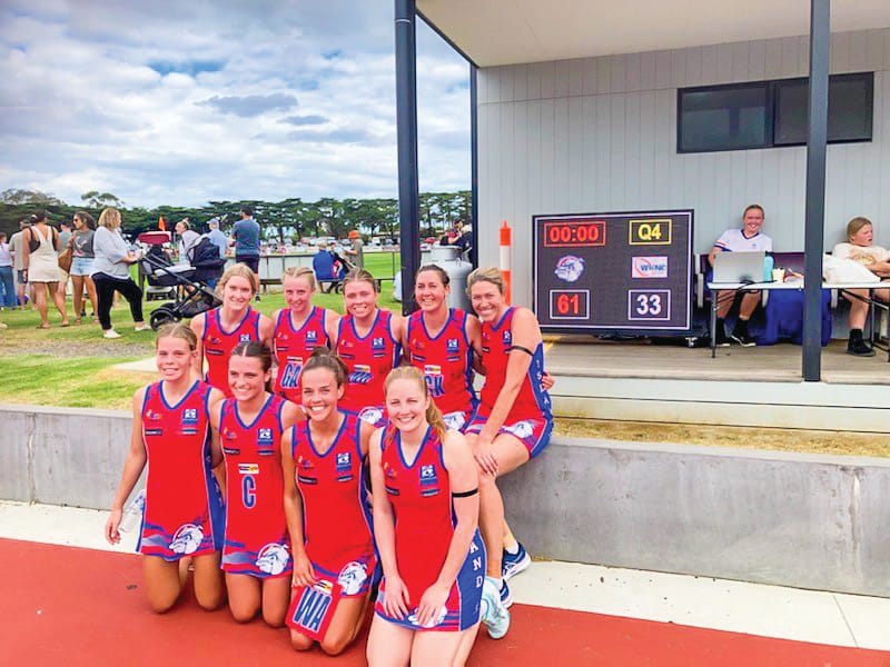B Grade netballers put on a show post image