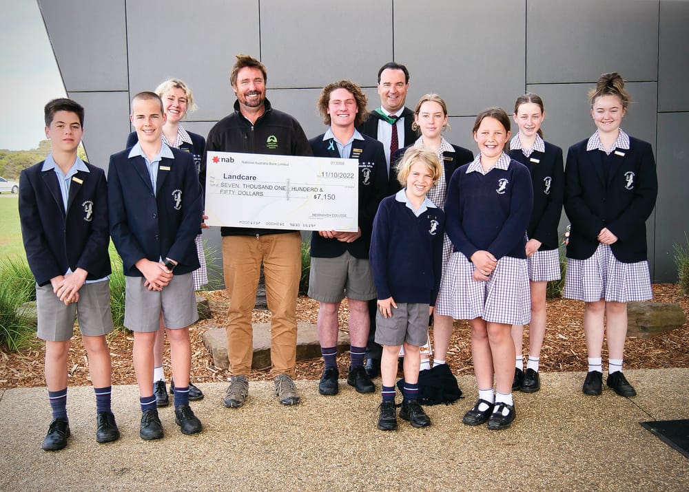 Newhaven College students raise money for Landcare post image