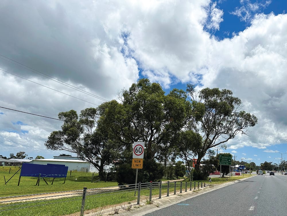 Grantville new speed zone to benefit sand mines? post image