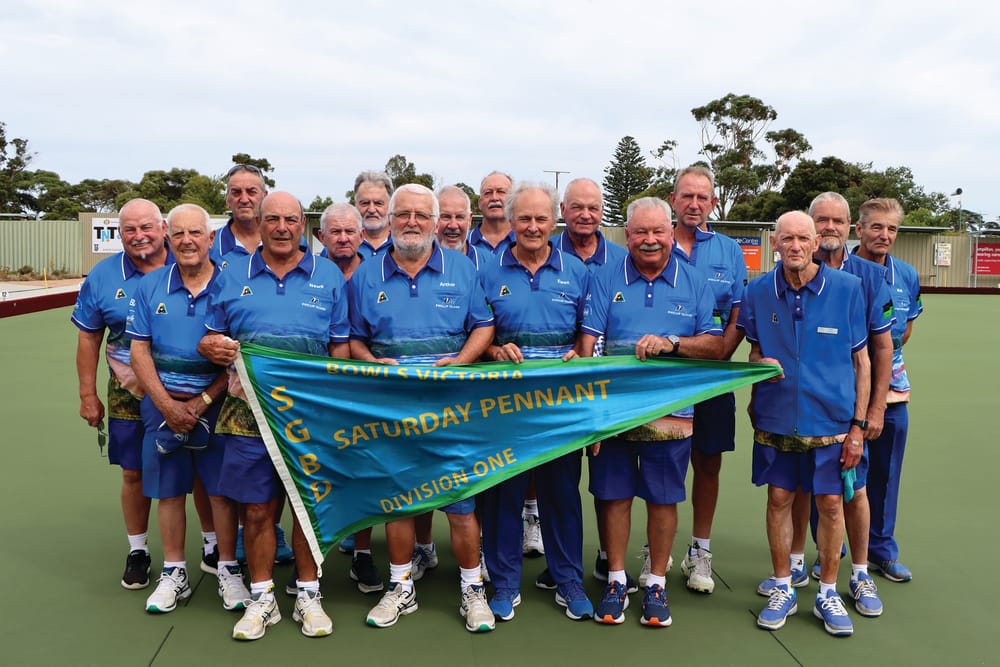 Three premiership flags - Phillip Island Bowls Club post image