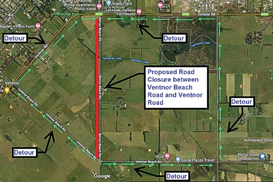 Road renewal at Ventnor post image