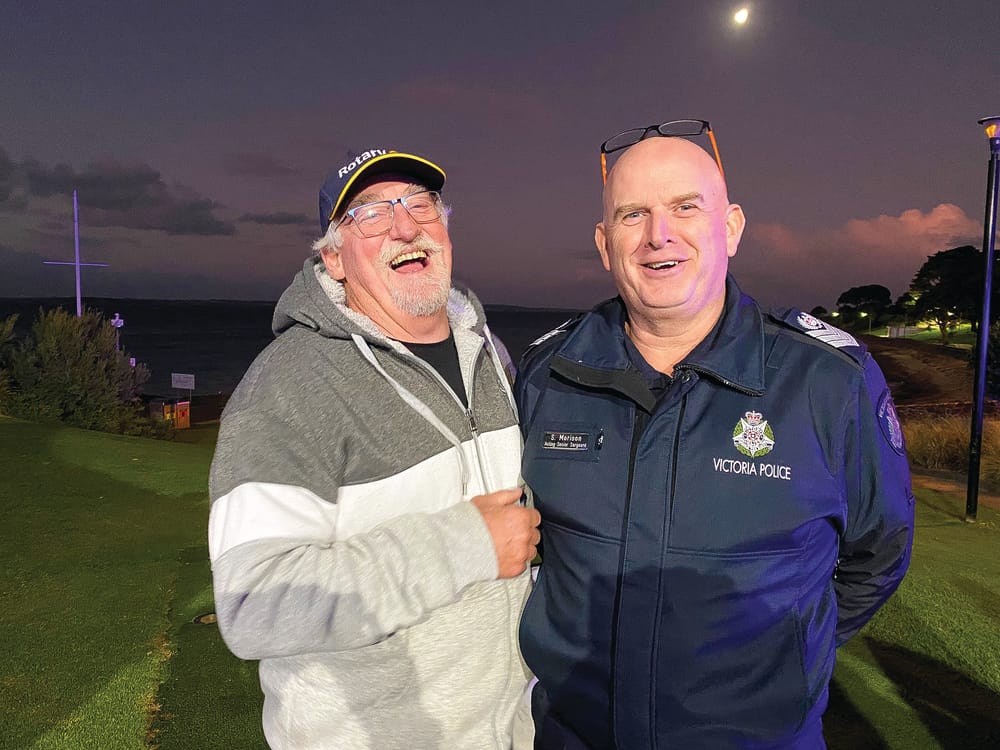 Change for Sam turns Jetty Triangle purple post image