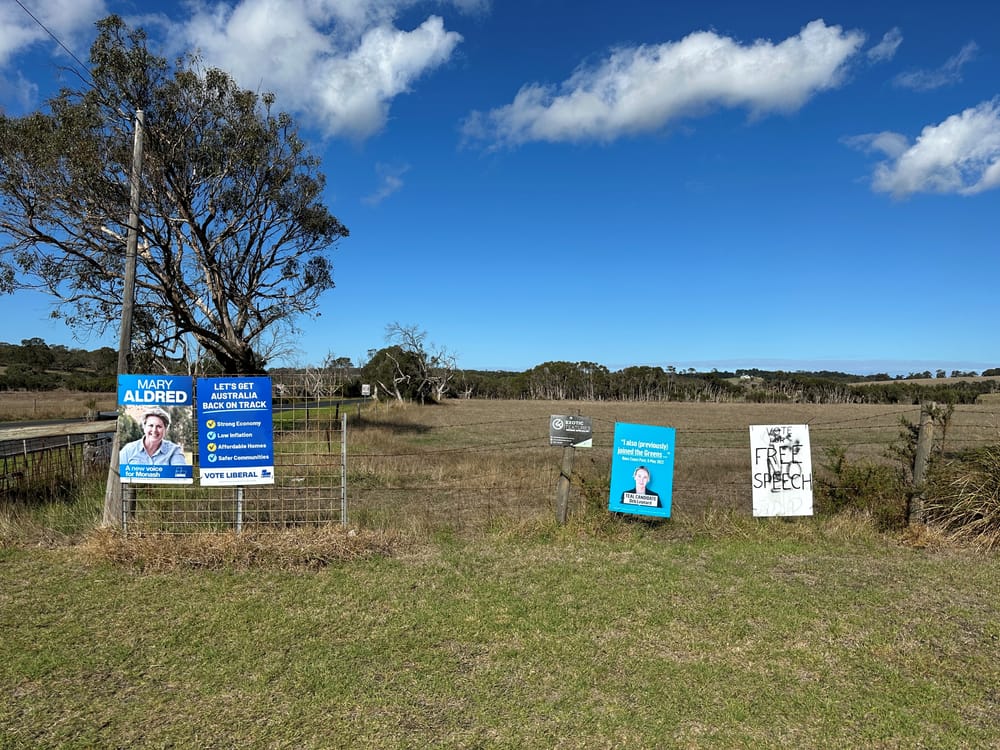 Tricks and texts mark final days of campaign post image