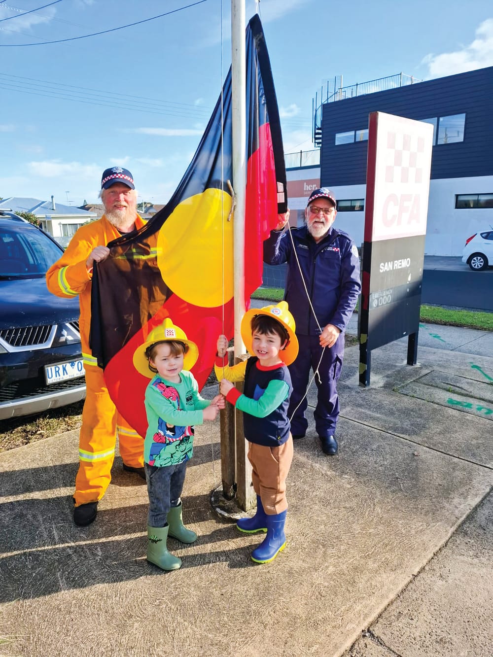 San Remo CFA supports NAIDOC post image