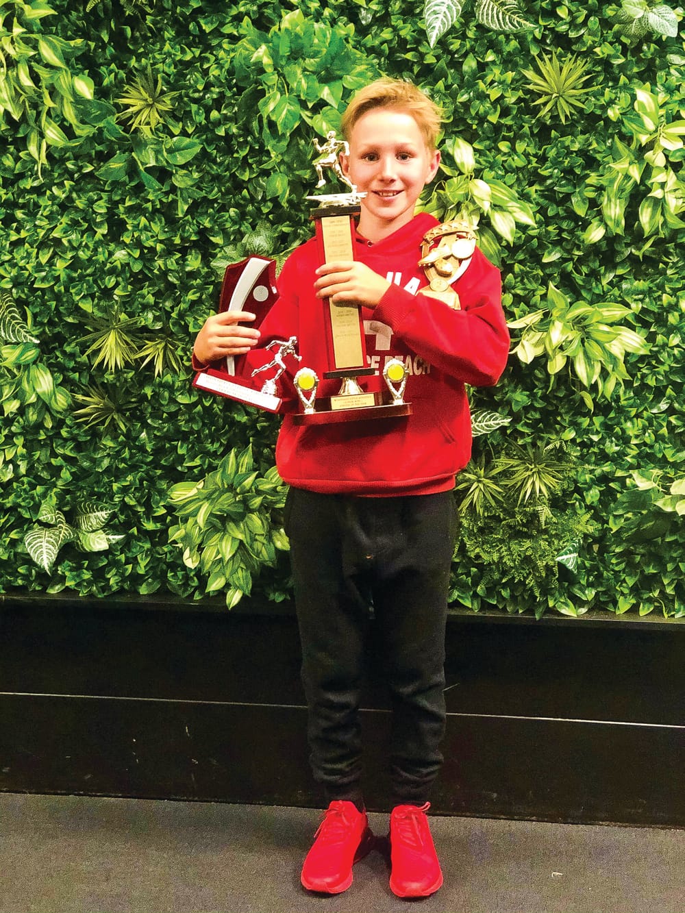 Armful of trophies for Jarvis post image