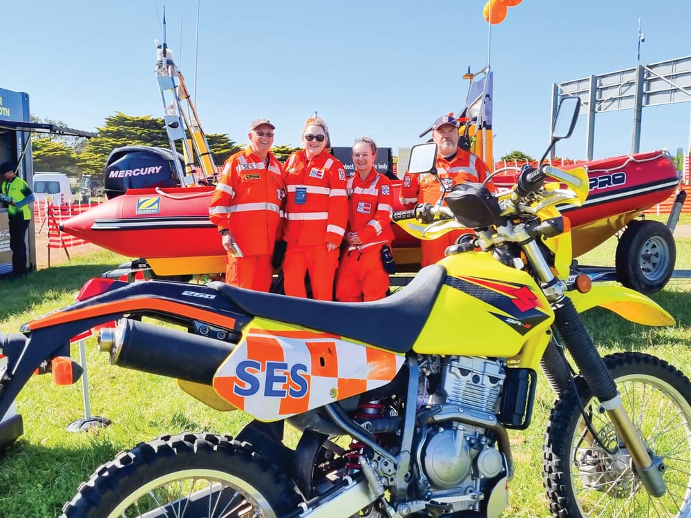 SES at the track post image