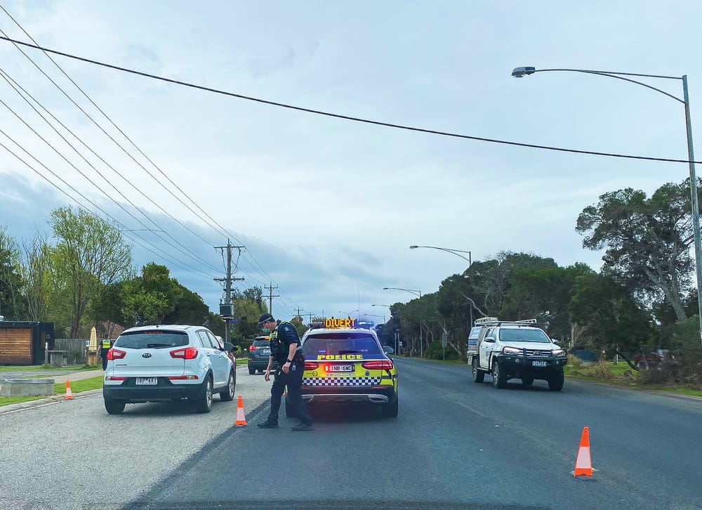 Strong police presence over the weekend post image