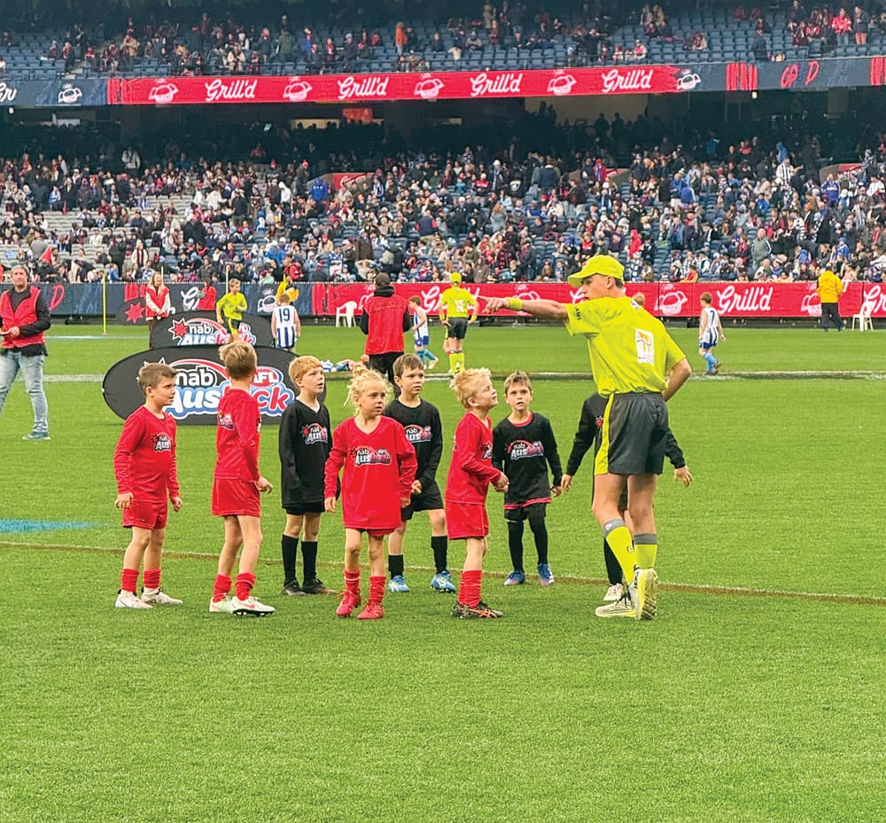 Auskickers at the G post image