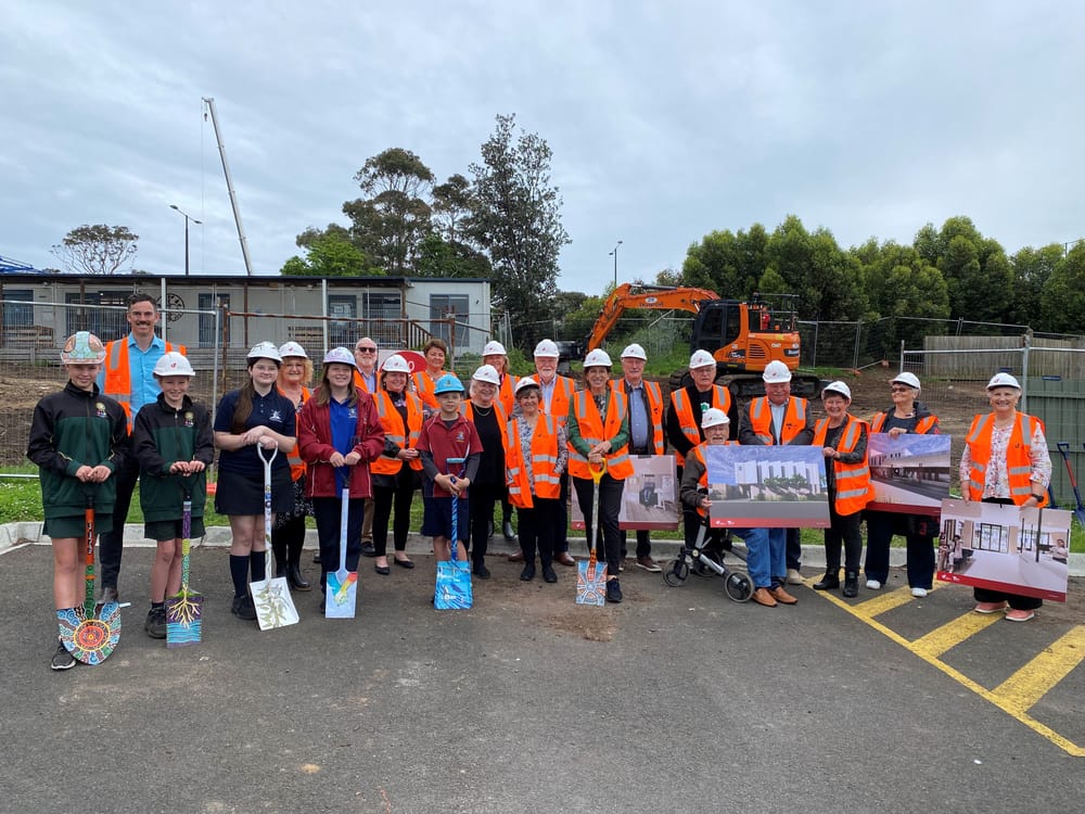 Official start to Community Hospital construction post image