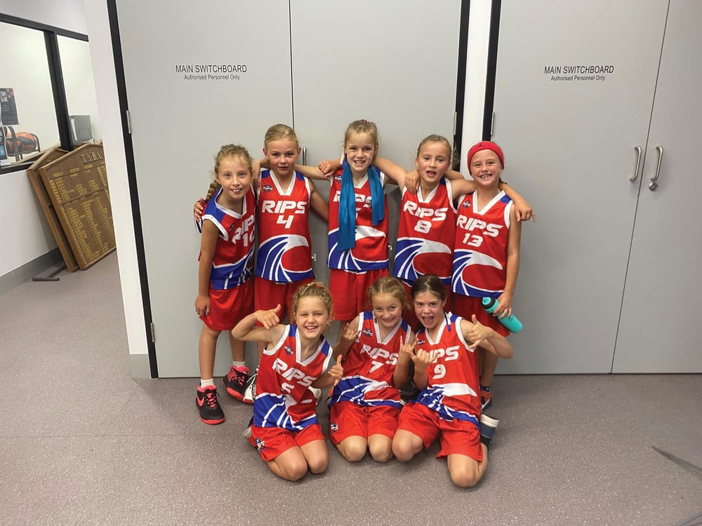 U10 Girls RIPS runners up - Traralgon basketball Tournament post image
