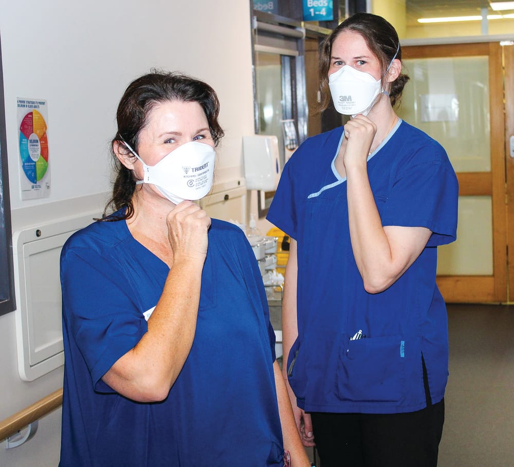 Covid protocols still in place post image